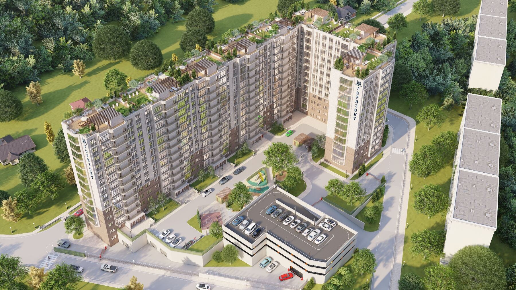 Комплекс с высоты